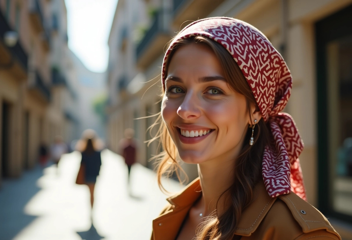 foulard cheveux